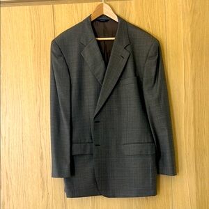 Brooks Brothers Taupe Italian Wool Suit